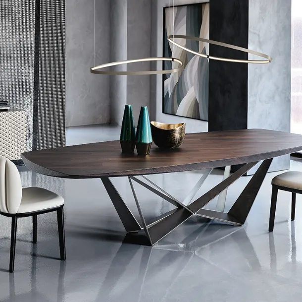 Skorpio Wood wooden table by Cattelan Italia