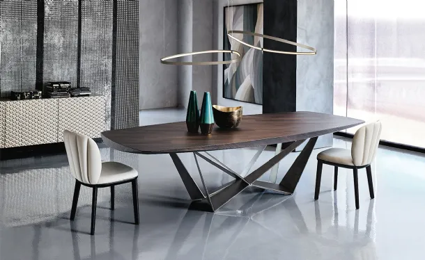 Skorpio Wood wooden table by Cattelan Italia