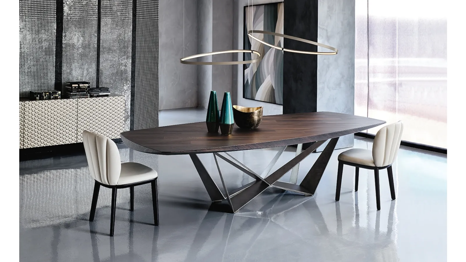 Skorpio Wood wooden table by Cattelan Italia