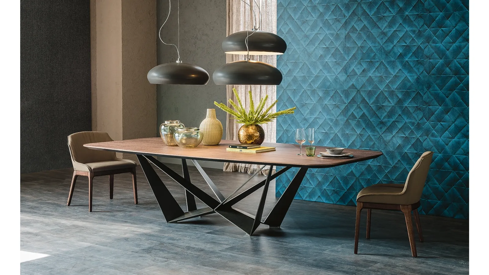 Skorpio Wood Table by Cattelan Italia