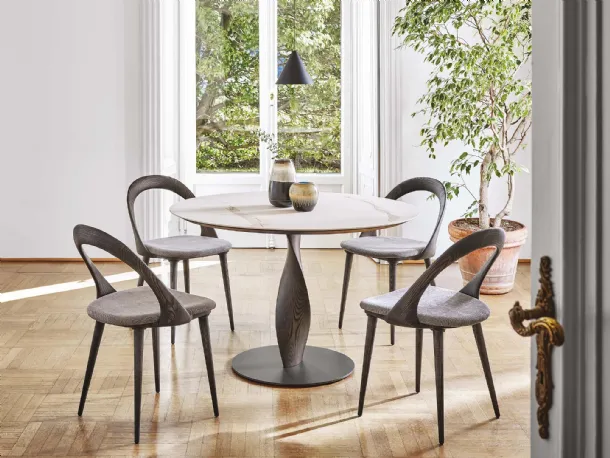 Spin Table with Porada marble top