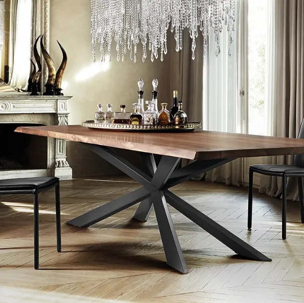 Spyder Wood Table by Cattelan Italia