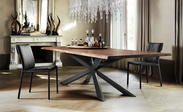 Spyder Wood Table by Cattelan Italia