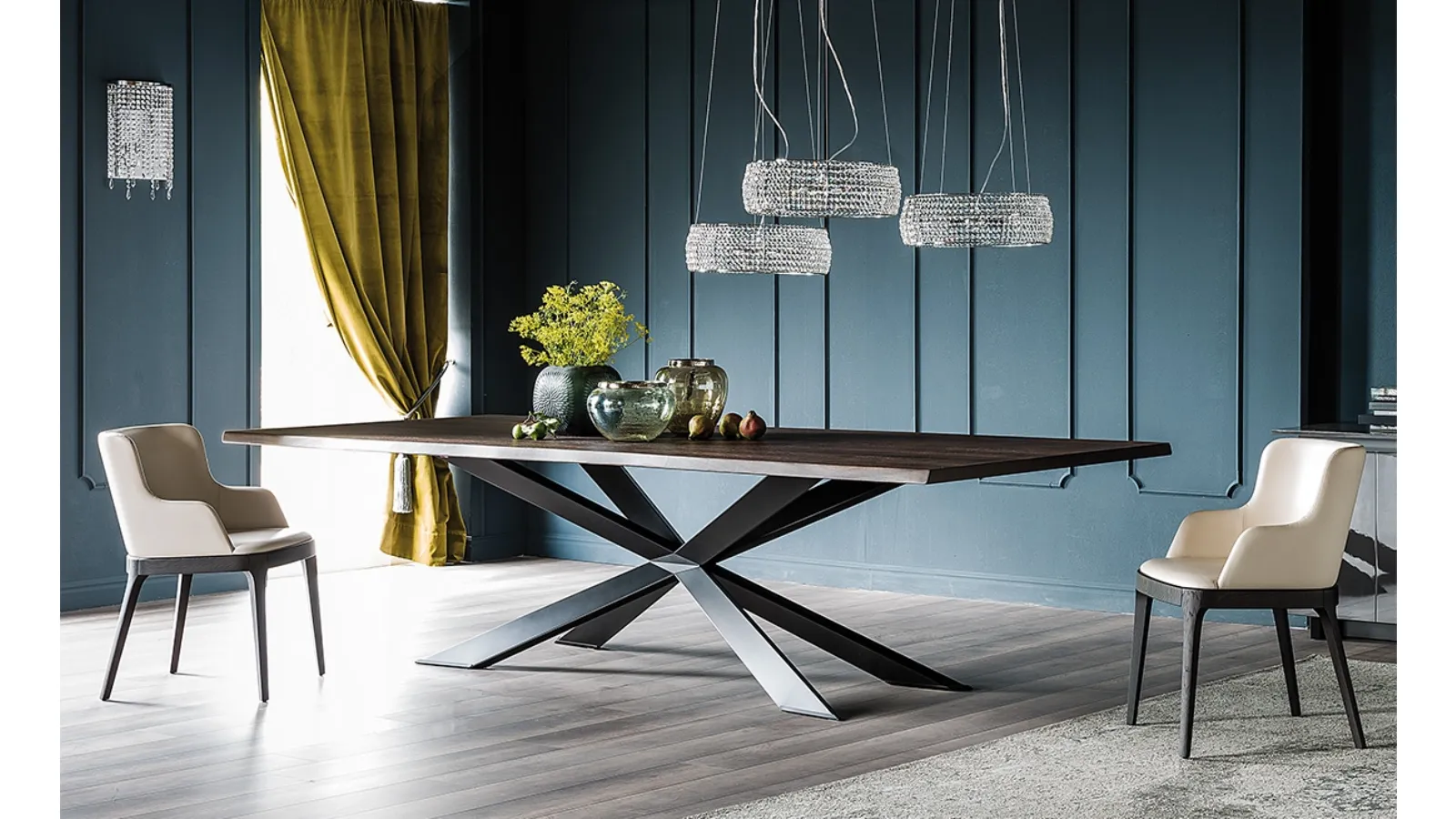 Spyder Wood Table by Cattelan Italia