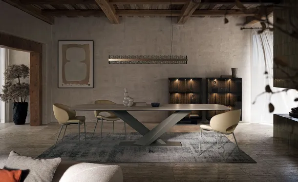 Stratos Keramik Table by Cattelan Italia