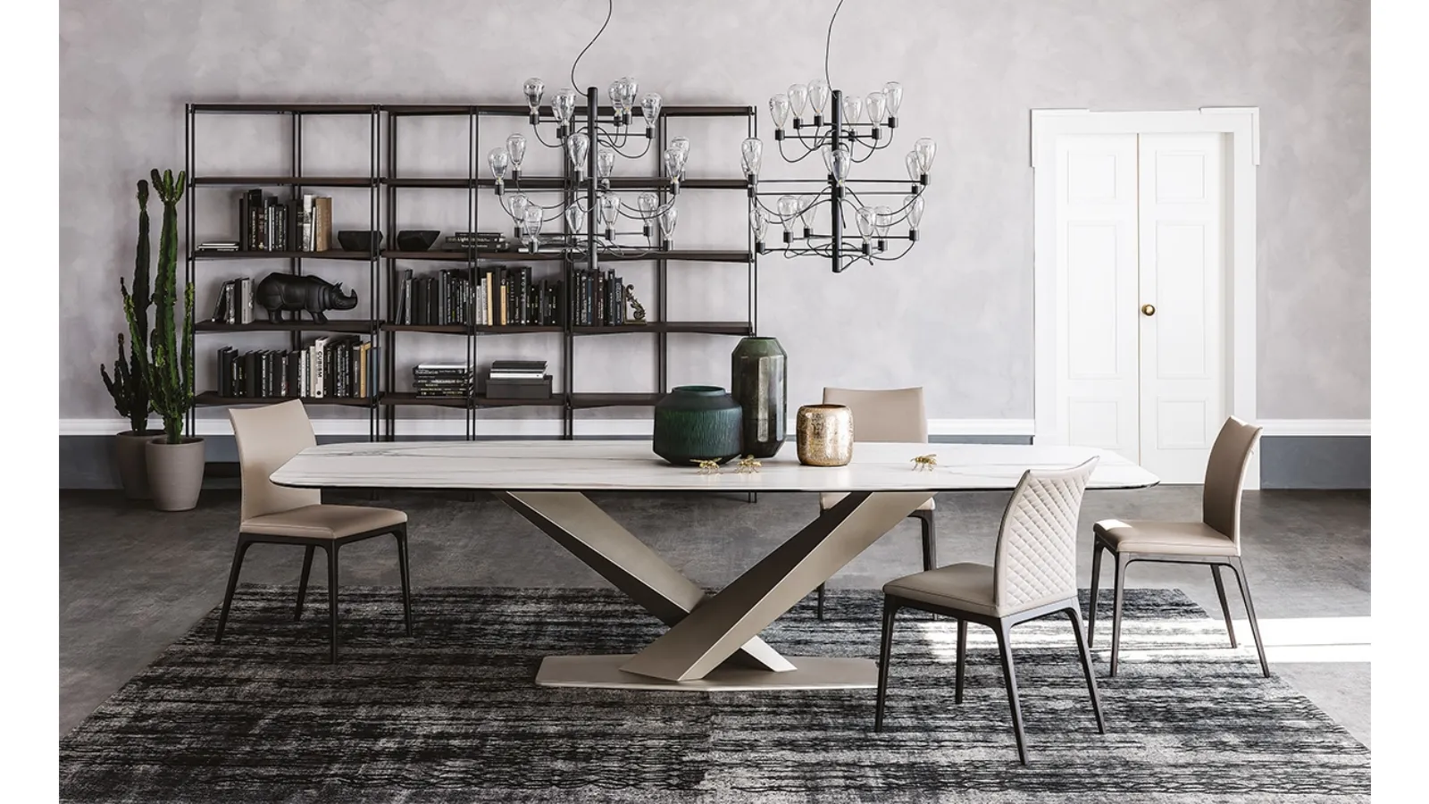 Stratos Keramik Table by Cattelan Italia