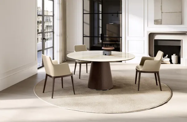 Teo Table with Eforma ceramic top