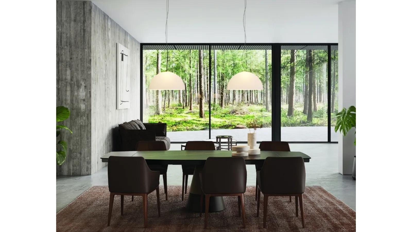 Terraferma extendable table by Alivar
