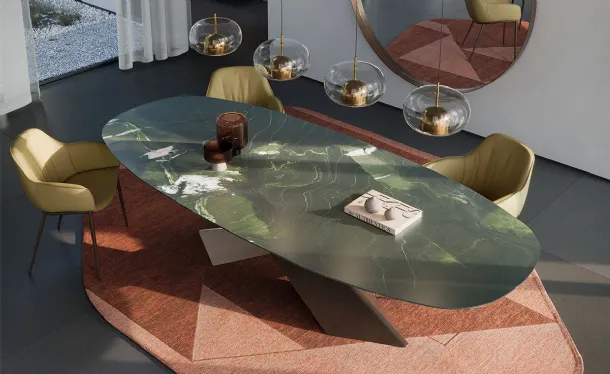 Tyron Marble Table by Cattelan Italia
