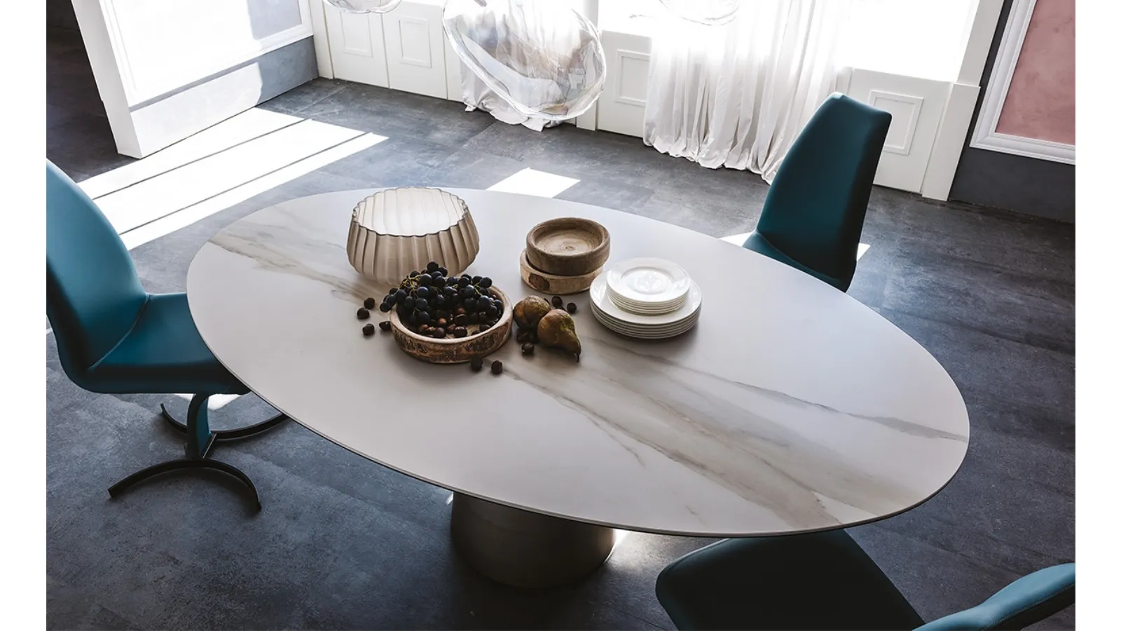Yoda Keramik Table by Cattelan Italia