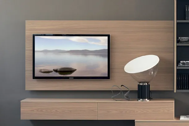 Fimar Wood TV Rack Wide