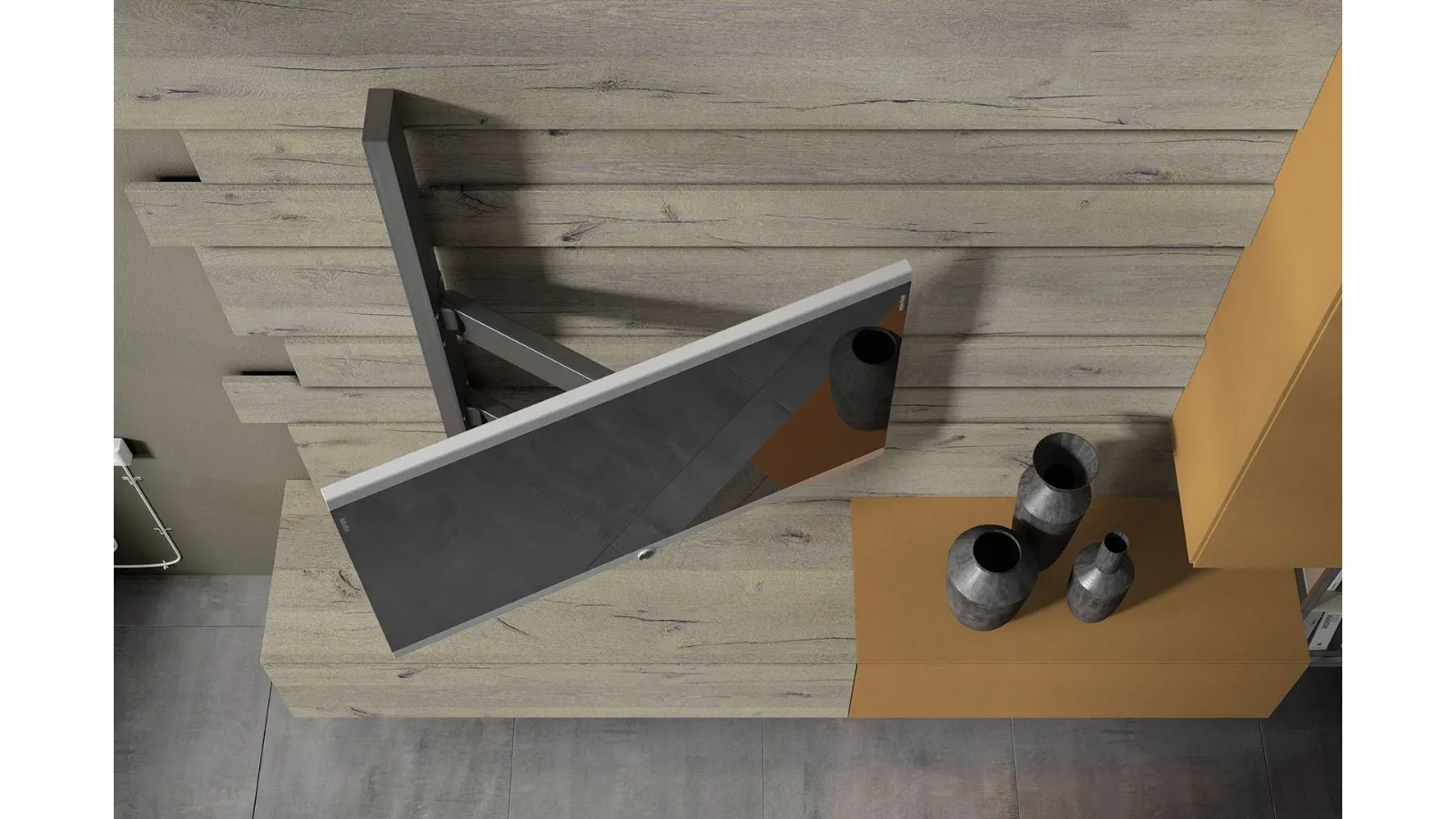 TV Stand Rebel R12 and Flag Rack by Fimar