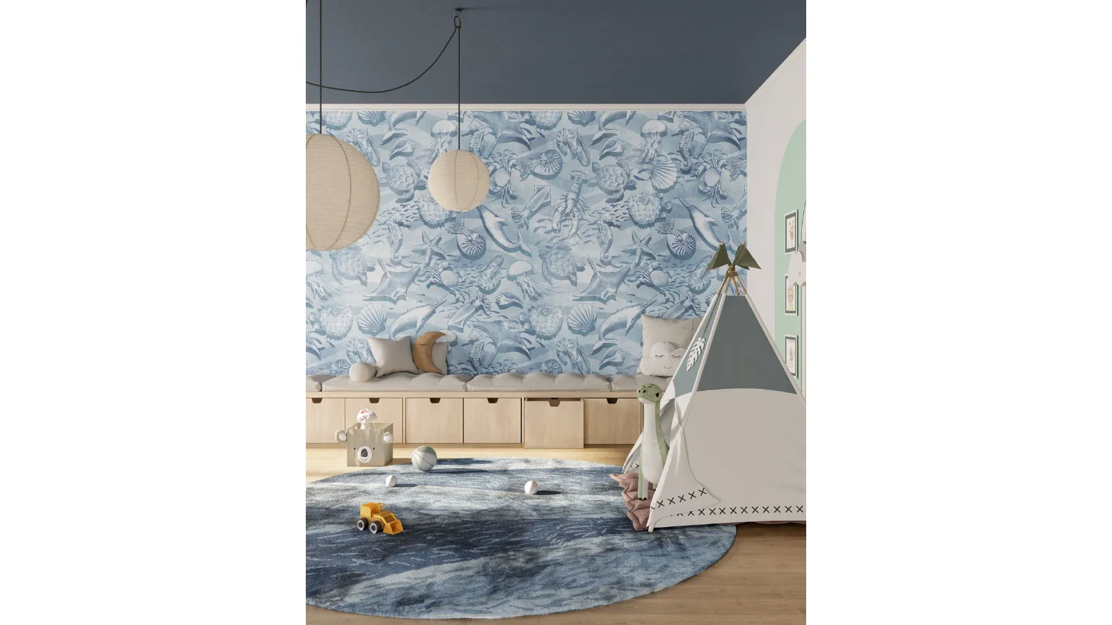 Afloat wallpaper by Inkiostro Bianco