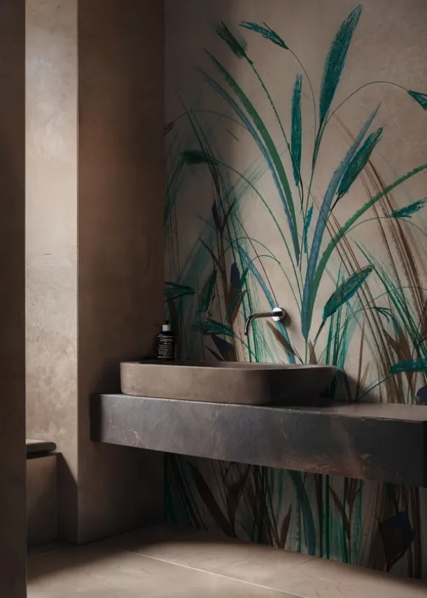Arundo Wallpaper by Wall&Decò