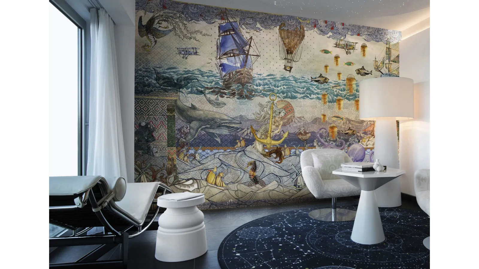 Atlantis Wallpaper by London Art