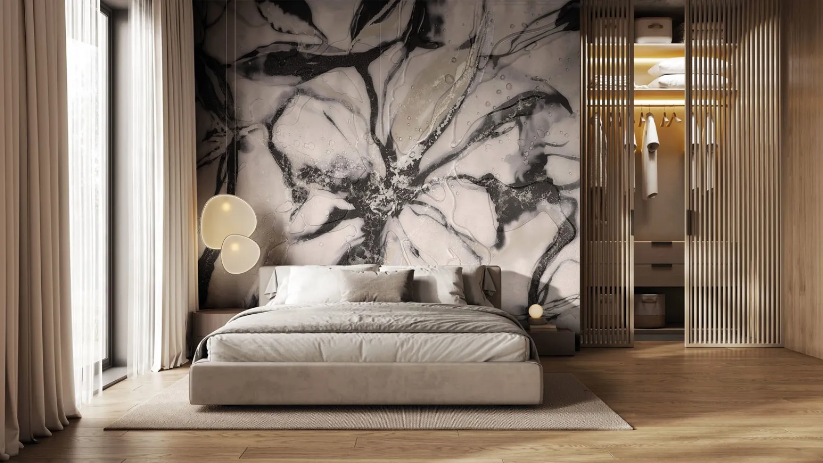 Bloom Empire Wallpaper by London Art
