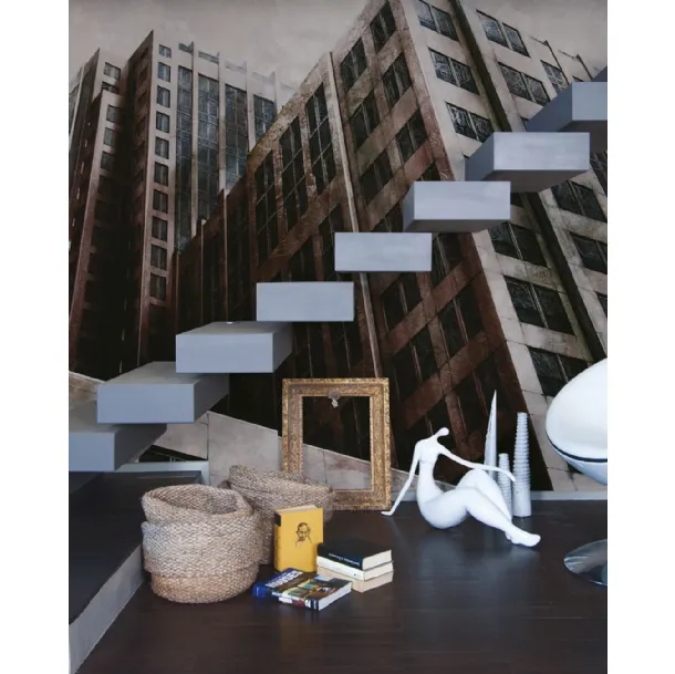 Urban style Boston wallpaper by Inkiostro Bianco