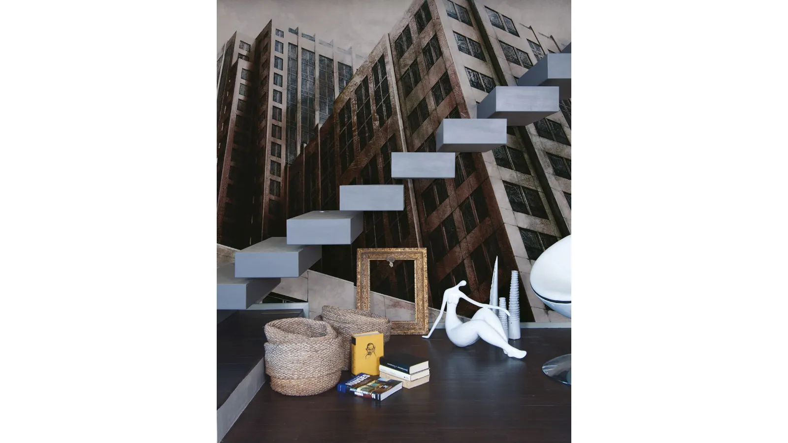 Urban style Boston wallpaper by Inkiostro Bianco