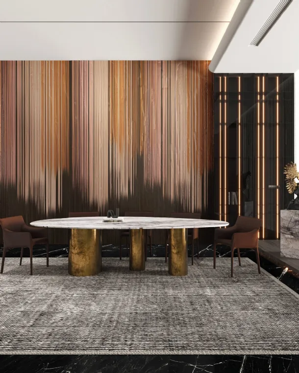 Bronze Rain wallpaper by London Art