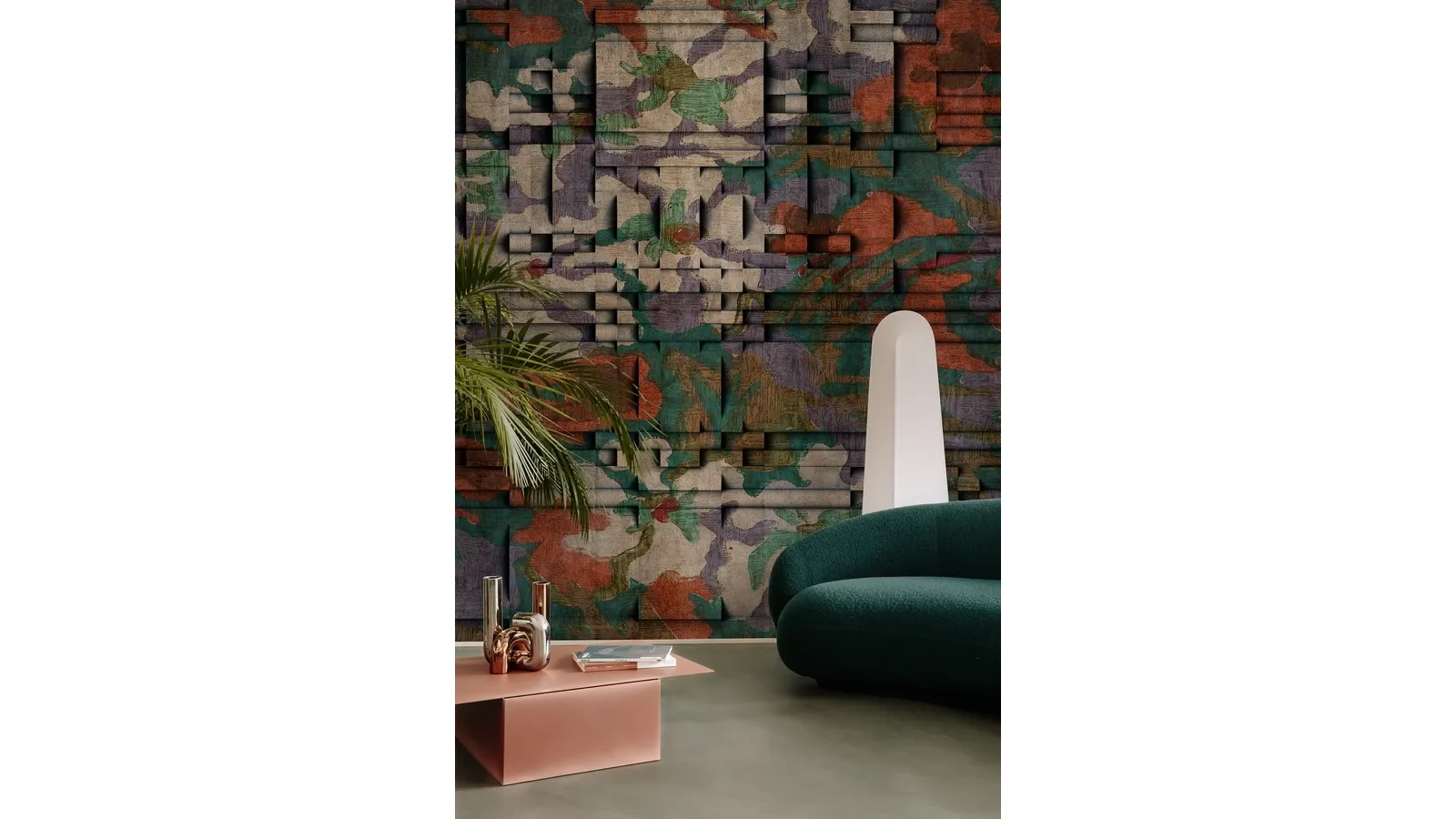 Caruso vinyl-backed wallpaper by Wall&Decò
