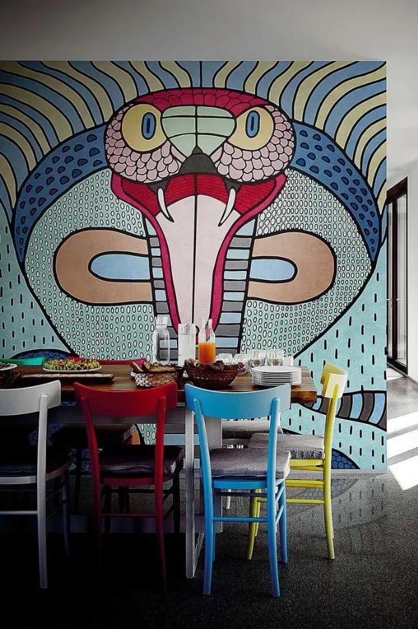 Cobra Wallpaper by London Art