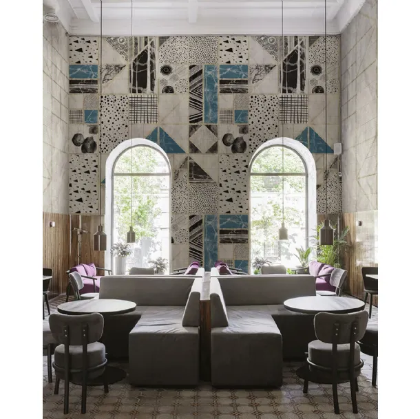 Fasek geometric wallpaper by Inkiostro Bianco