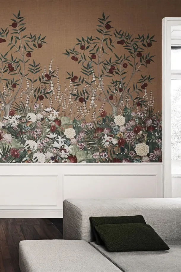 Fleurs Magiques Wallpaper by London Art
