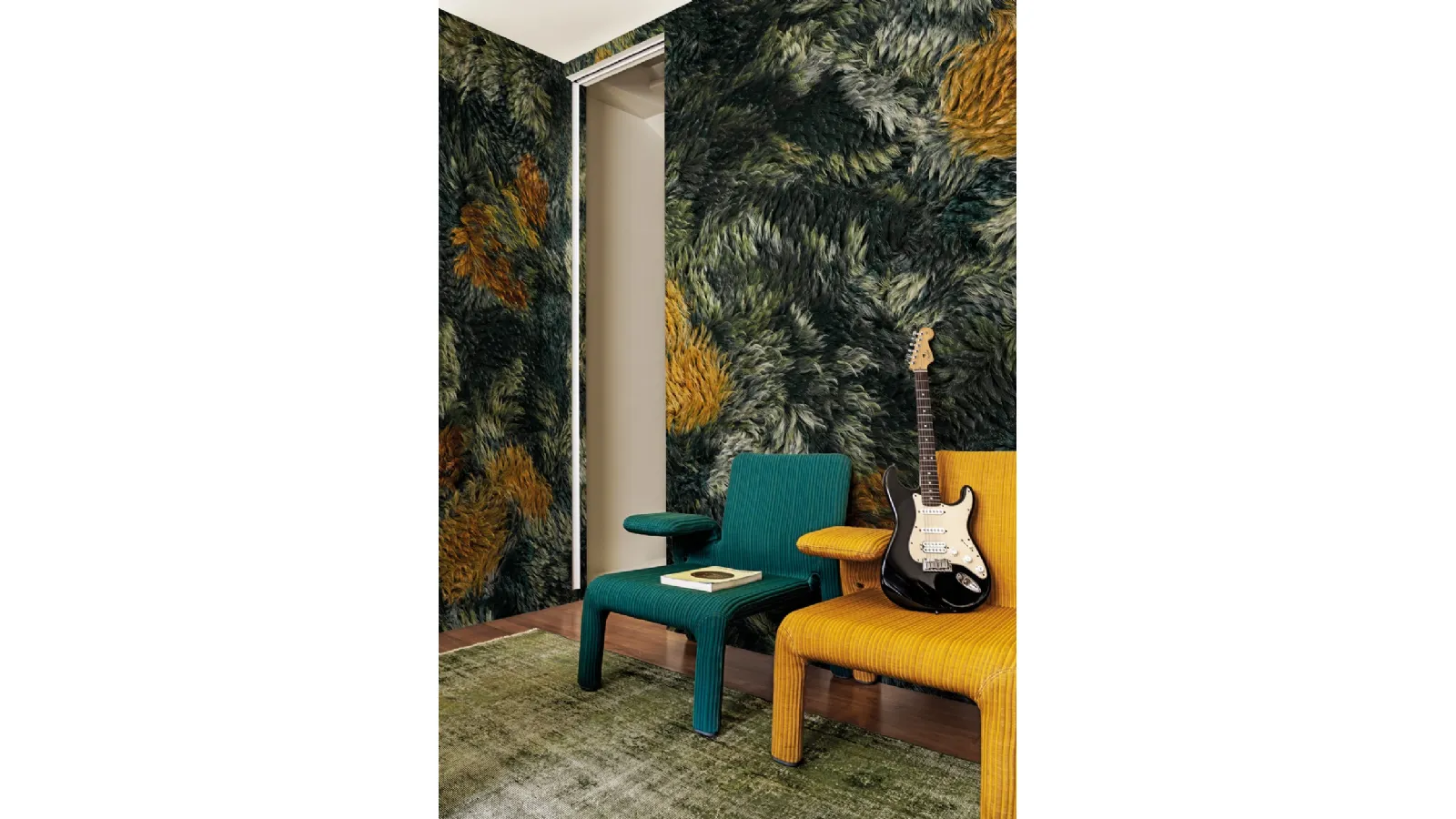 Flower Jungle Wallpaper by London Art