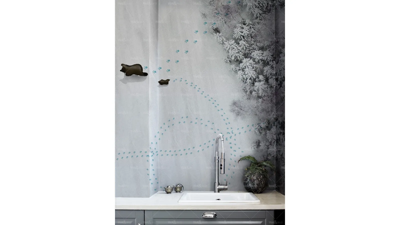 Go Boy go waterproof indoor wallpaper by Wall&Decò