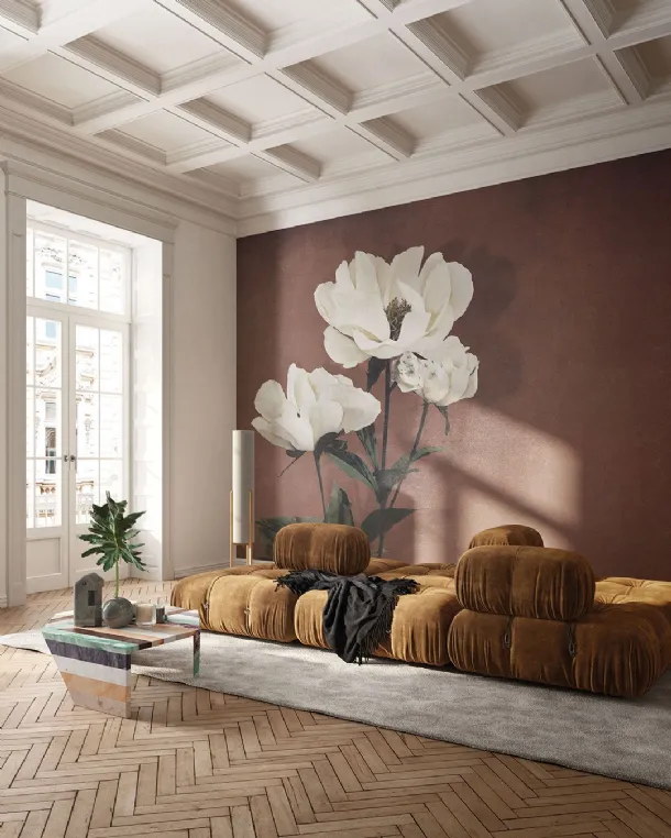 Haerdaceous Paeony Wallpaper by Inkiostro Bianco