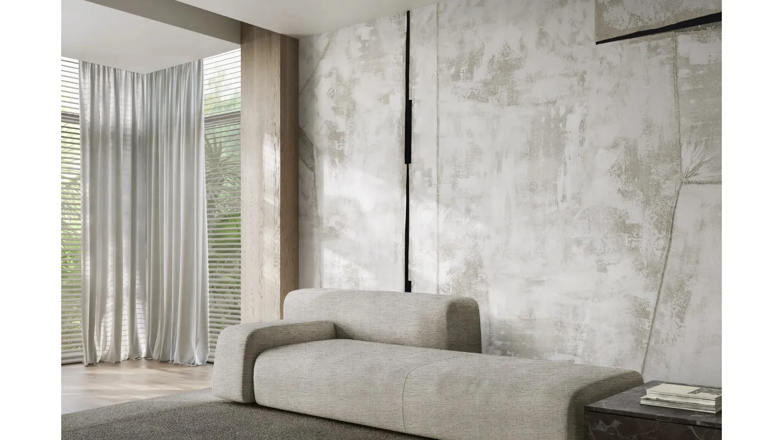 Glamora Plaster Wallpaper