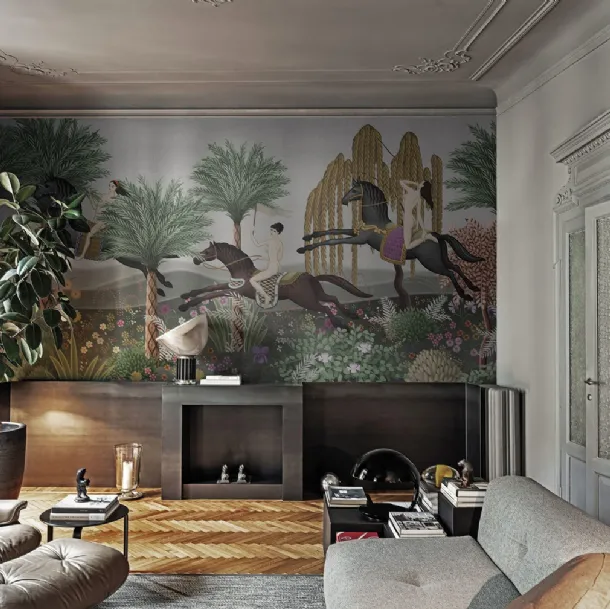 La Course wallpaper by London Art