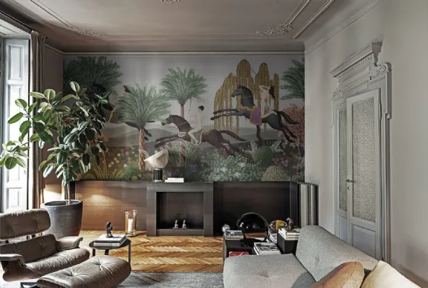 La Course wallpaper by London Art