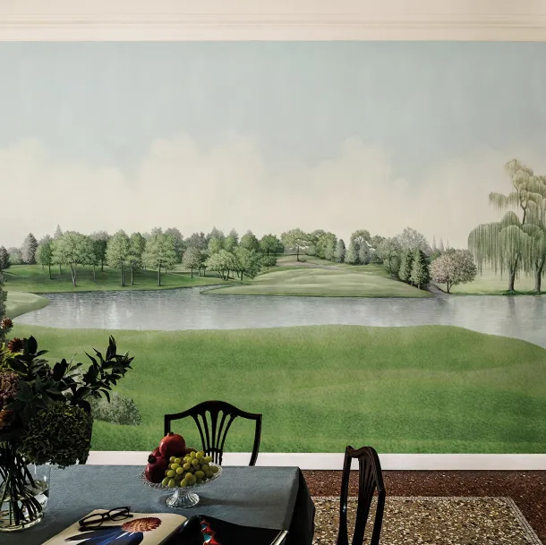 La Pelouse Royale Wallpaper by London Art