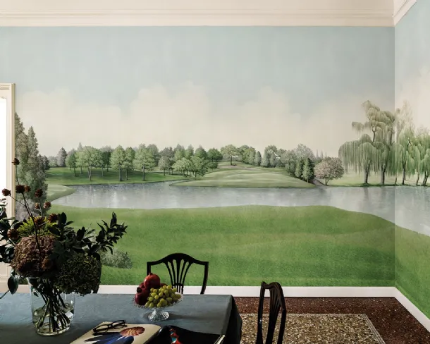 La Pelouse Royale Wallpaper by London Art