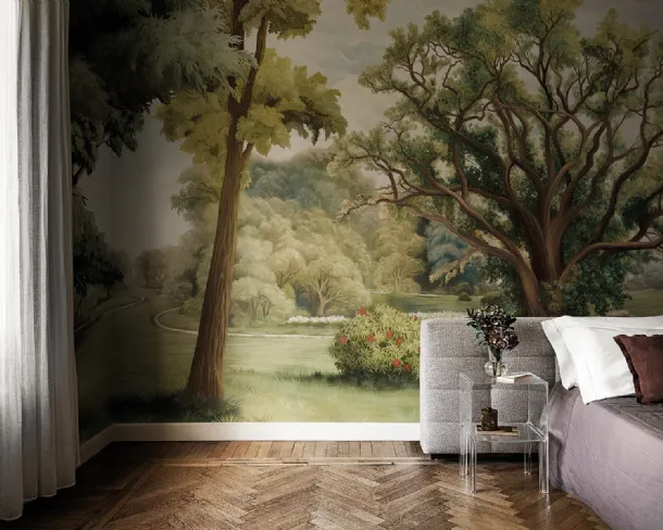 Le Parc Elegant Wallpaper by London Art