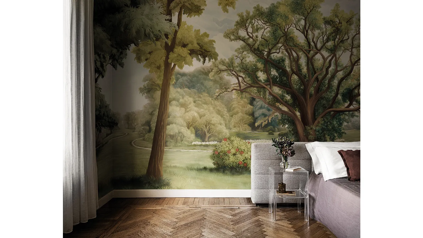 Le Parc Elegant Wallpaper by London Art
