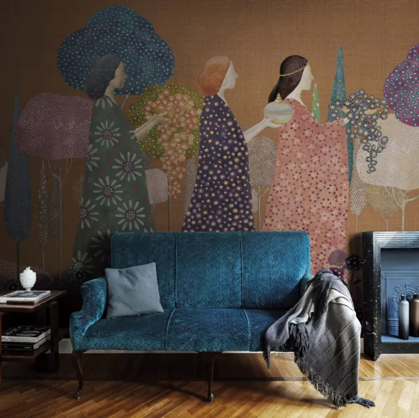 Les Princesses wallpaper by London Art