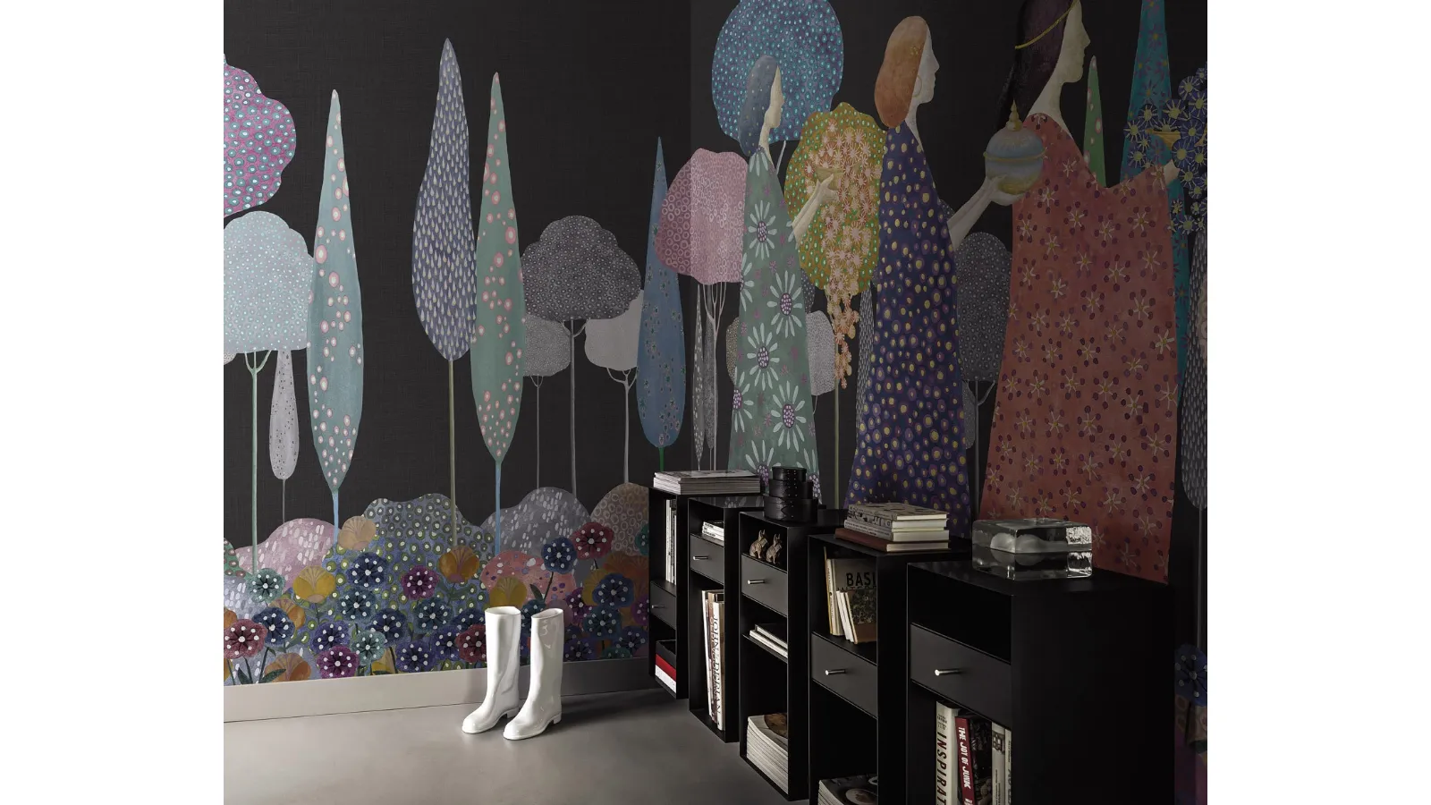 Les Princesses wallpaper by London Art