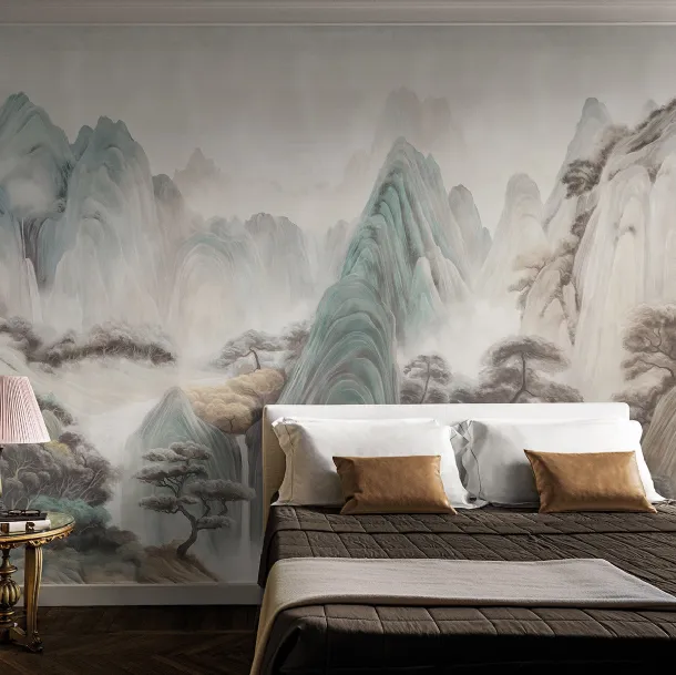 Les Rochers Mystiques Wallpaper by London Art
