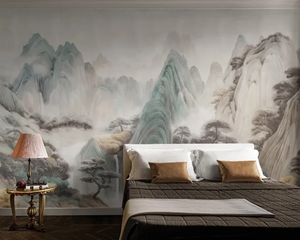 Les Rochers Mystiques Wallpaper by London Art