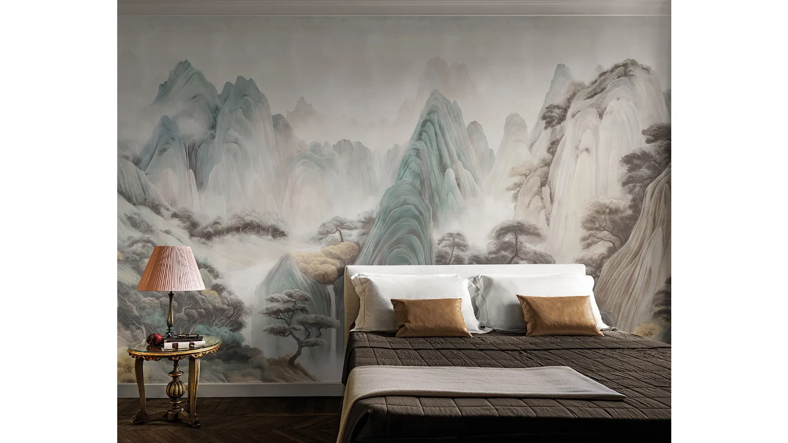 Les Rochers Mystiques Wallpaper by London Art