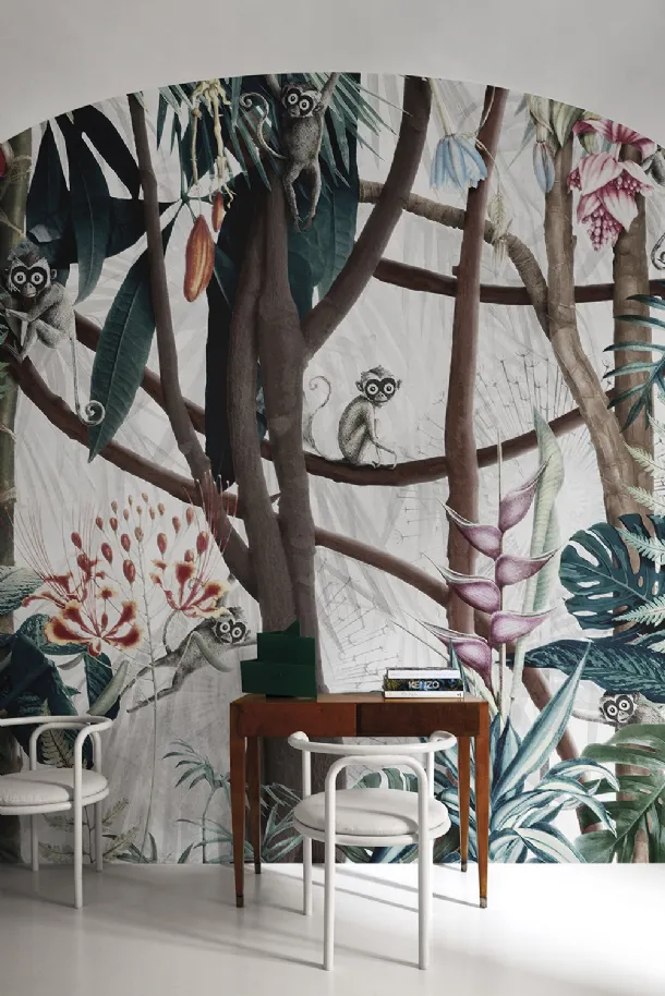 Looks in the Forest Wallpaper by London Art