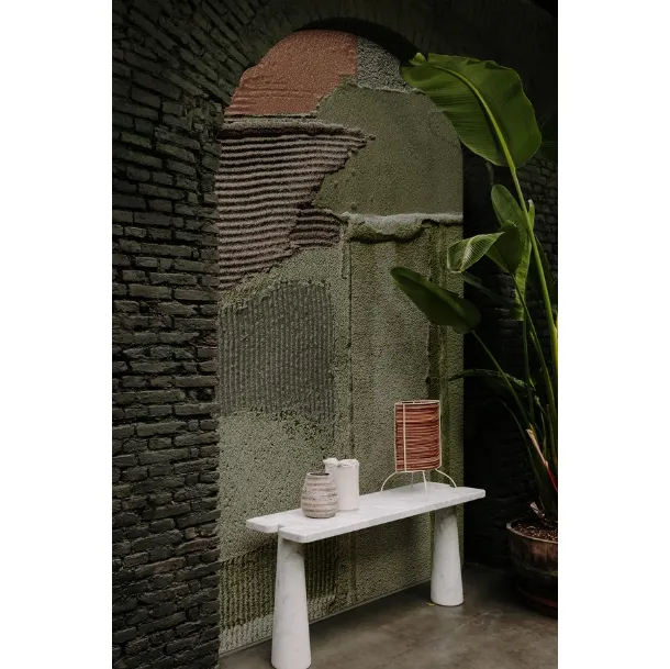 Eco-friendly backing wallpaper My Signature with three-dimensional textural effect by Wall&Decò