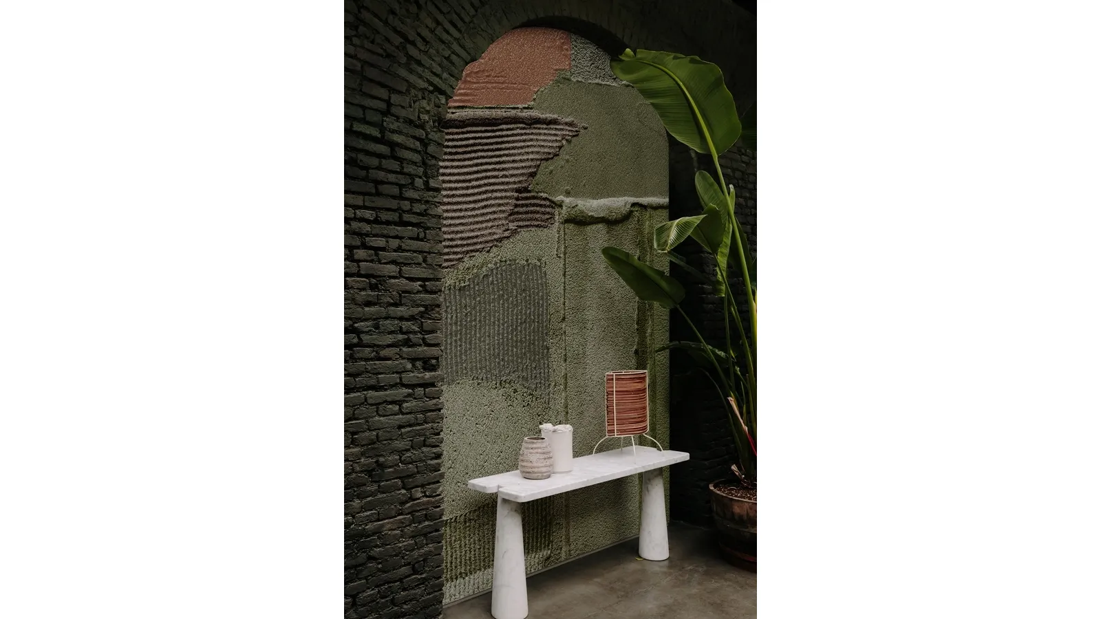Eco-friendly backing wallpaper My Signature with three-dimensional textural effect by Wall&Decò