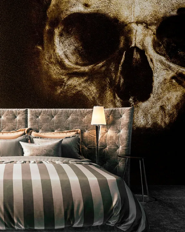 Wallpaper with artistic illustration Nihil II by Inkiostro Bianco