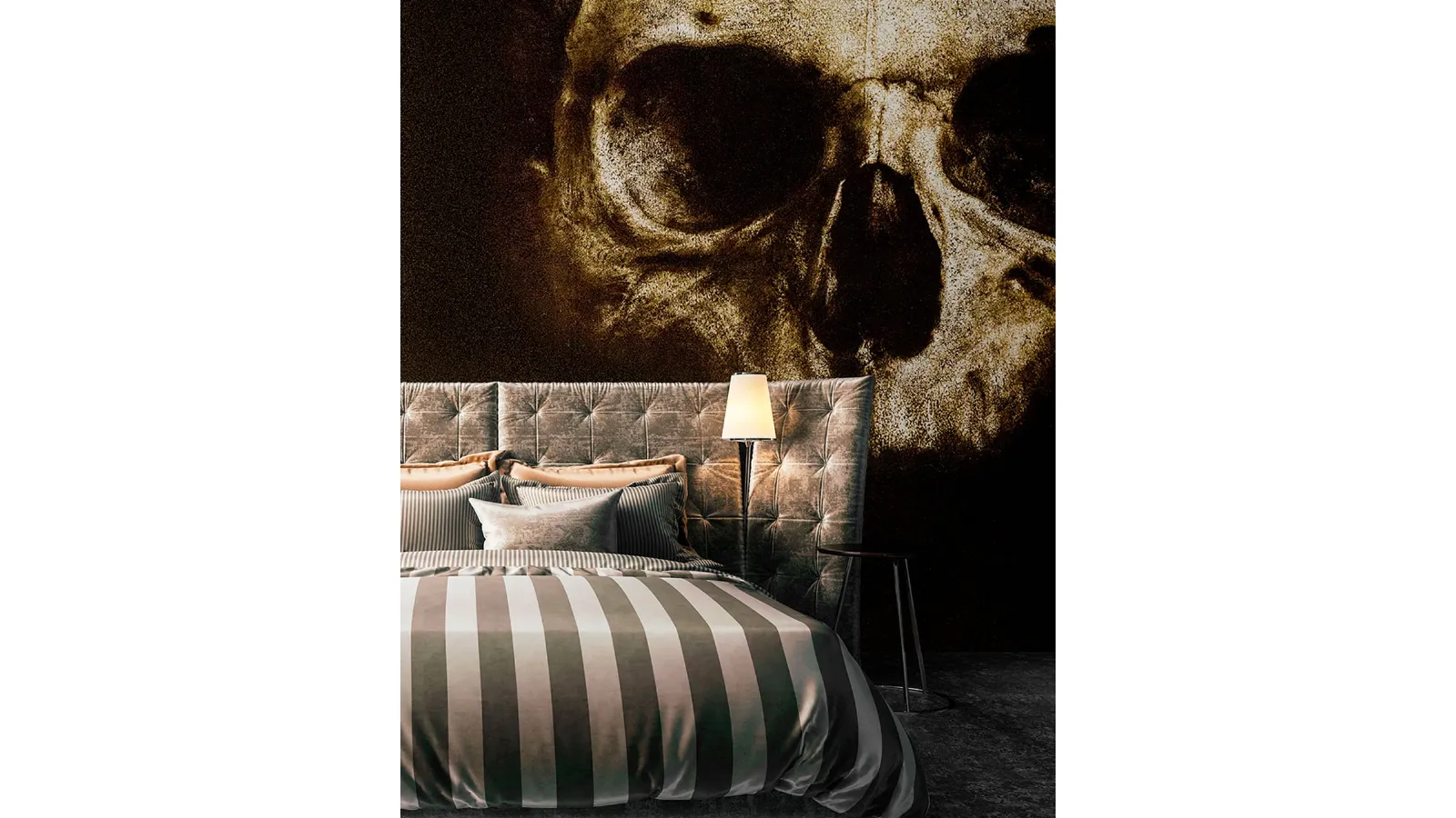 Wallpaper with artistic illustration Nihil II by Inkiostro Bianco