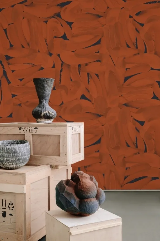 Eco-friendly cellulose and polyester backing wallpaper Paint by Wall&Decò