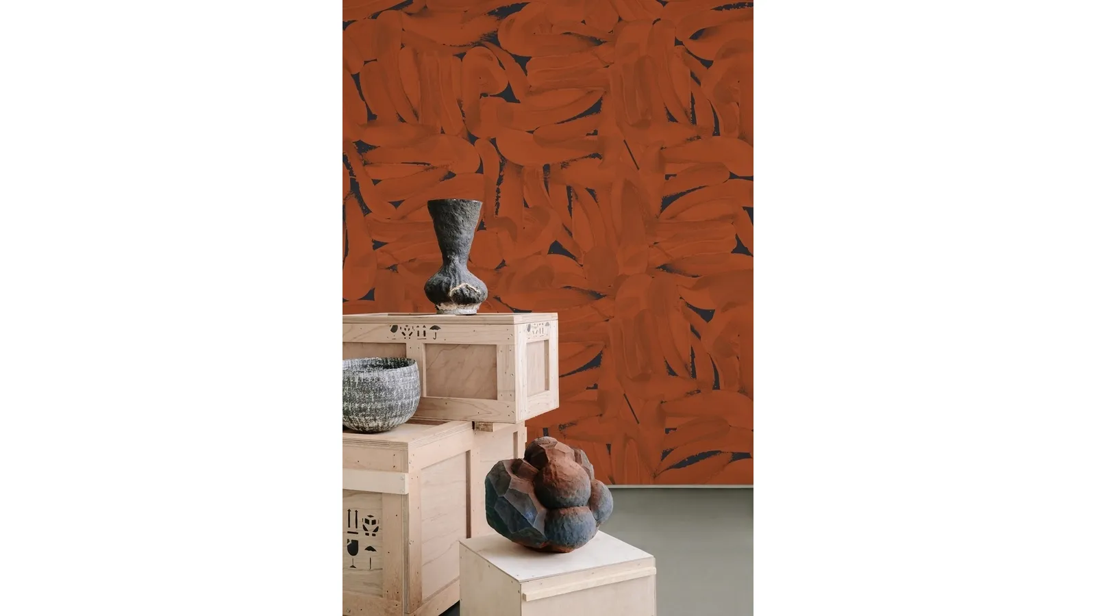 Eco-friendly cellulose and polyester backing wallpaper Paint by Wall&Decò