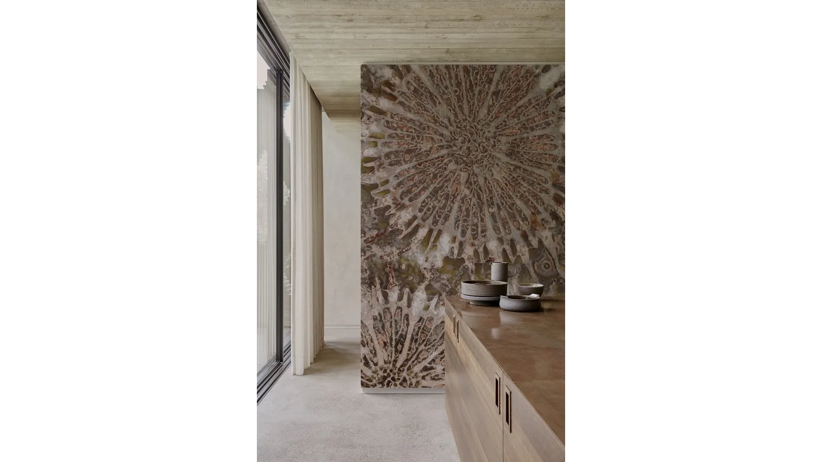 Paleocorals Abstract Wallpaper by Wall&Decò